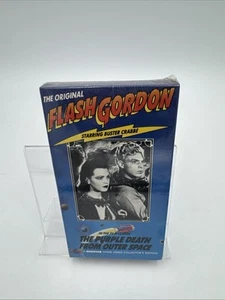 Flash Gordon - The Purple Death From Outer Space ( VHS ) Starring Buster Crabbe - Picture 1 of 2