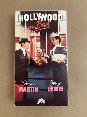 Hollywood or Bust - VHS - Dean Martin Jerry Lewis - Excellent Condition - A6 Foto 1 de 4