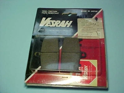 JUEGO PASTILLAS FRENO DELANTERO MOTO KAWASAKI. VER DESCRIPCIÓN PARA ADAPTARSE. Foto 1 de 2