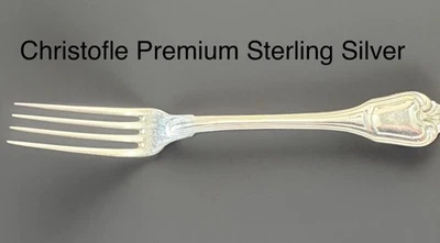 "Horquilla Christofle Cardeilhac .950 Premium plata de ley 7,25""" Foto 1 de 4