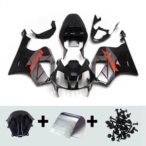 Kit de carenado para Honda VTR1000 2000 2001 02 03 04 05 2006 ABS carrocería gris negro - Imagen 1 de 10