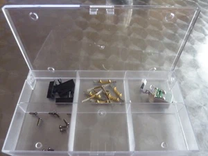 Carrera Ersatzteilbox für Evolution, D132, Leitkiele-Schleifer, Motor, Schrauben - Bild 1 von 6