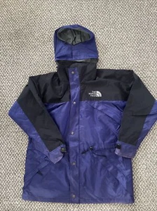 NORTH FACE GORTEX Vintage 90s Jacke Large bläulich lila - Bild 1 von 9