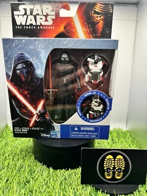 Boneco de ação Star Wars Force Awakens Kylo Ren Snow Mission Armor Up 3,75 polegadas - Imagem 1 de 2