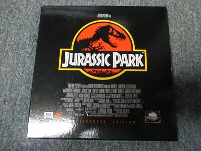 'Jurassic Park' 3-Laserdisc Box Set - Sam Neill/Laura Dern/Jeff Goldblum / EXC - Image 1 of 4