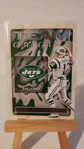 2022 Panini Origins Joe Namath Team Origins Insert NY Jets Est. 1960 - Picture 1 of 2