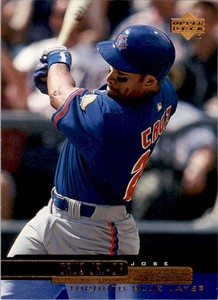 2000 Upper Deck #521 Jose Cruz Jr  Toronto Blue Jays