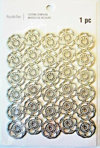 Flower Background Thin Metal Die by Recollections 624111 NEW! - Picture 1 of 2