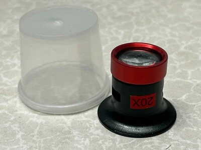 20x Lupas Monocle Lupa Lazo Gafas para Reparaciones de Relojes/Joyero  Foto 1 de 3