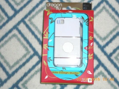 (批量 -3) =DF 外壳 - 适用于 iPhone 4 DRAGON FLY(彩色白色) — 第 1/2 张图片