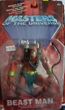 MASTERS OF THE UNIVERSE 200x BEAST MAN Action Figure Mattel MOTU He-Man NIB