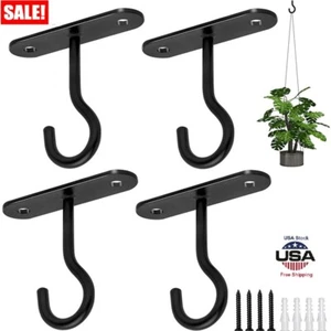 Ceiling Hooks for Hanging Plants Wall Mount Plant Hooks Wall Hooks Hange 3 Size - Picture 1 of 15