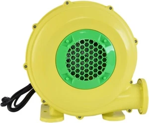 Yellow Green Inflatable Bounce House Castle Blower 480 Wattage Tools Portable - Picture 1 of 4