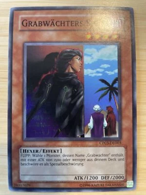 Yugioh Gravekeeper’s Spy CP03-EN003 CP03-DE003 Super Rare GERMAN NM / VLP - Image 1 of 4