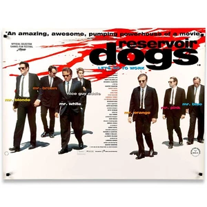 Reservoir Dogs - RARE LARGE POSTER - Quentin Tarantino (24"x34") Quality Paper - Picture 1 of 1