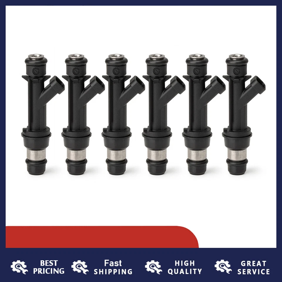 Set of 6 25323971 Fuel Injectors Fit For 2000-2005 Chevrolet Impala/Venture 3.4L - Изображение 1 из 4