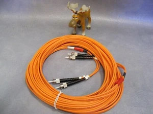 Amphenol EC137-25P5P-005 MMF-62.5/125 Fiber Optic Cable M-STST 0709A241421 - Picture 1 of 6