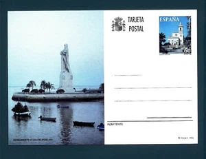 SPAIN - SPAGNA - 1996 - Cart. Post. - Chiesa di San Pietro. Monumento a Colombo - Imagen 1 de 1