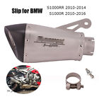 Slip For Bmw S1000rr 2010-14 S1000r Exhaust Tips Modified Muffler Vent Pipe 60Mm