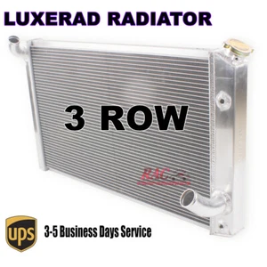 3 Row Aluminum Radiators for 1973-1976 Chevy Corvette C3 5.7L 350ci / 7.4L 454ci - Picture 1 of 8