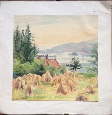 ::MARIANNE FRIMBERGER *1877 Wörthersee, das ist eine Ansicht aus Kärnten Bayern - Bild 1 von 4