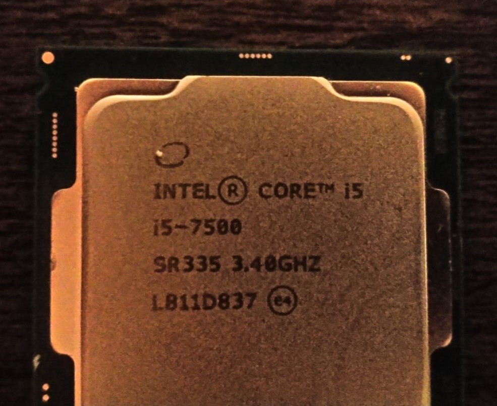 Intel Intel Core i5-7500 Processor Model Computer Processors