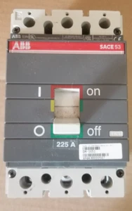 ABB S3N Sace S3 225A 240VAC/500VDC 3P Leitungsschutzschalter - Bild 1 von 3