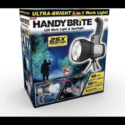 Handy Brite LED Work Light & Spotlight As Seen On TV Ultra-Brite With Tripod - Image 1 of 4