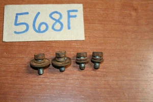 1991 Kawasaki KE 100 Rear Plastic Inner Fender Mounting Bolts OEM 91 E - Picture 1 of 2