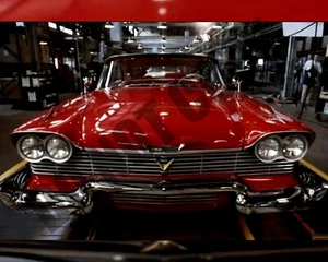 1957 Geburt der Christen - 1958 Plymouth Fury am Fließband Detroit 8 x 10 Foto - Bild 1 von 1