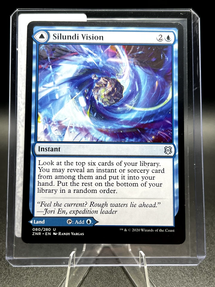 MTG Magic the Gathering Silundi Vision Zendikar Rising Regular - Image 1 of 1