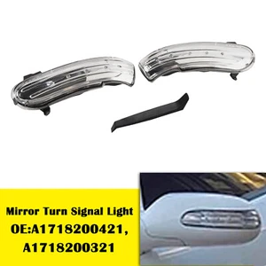 Clear LED Sequential Side Mirror Turn Signal Light for Mercedes-BenzK S11 - Picture 1 of 13