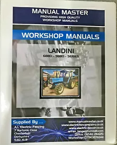 Landini 6880 - 7880 - 8880 - 9880 - PRINTED WORKSHOP MANUAL - FREE 24HR DELIVERY - Picture 1 of 1