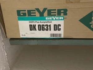GEYER DISPO Plus Komplettfeld DK 0631 DC in OVP - Neu - Bild 1 von 1