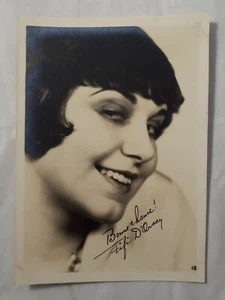 1930er Fifi D'Orsay 5x7 signiertes Vintage Fan Club Foto 23@129 - Bild 1 von 10