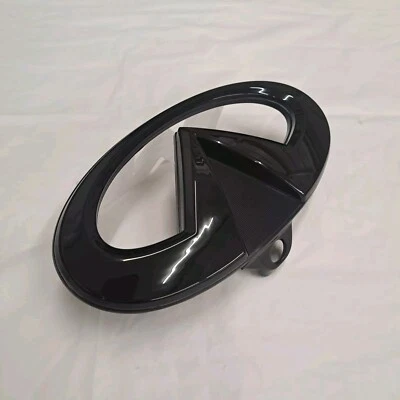 Infiniti QX70 FX35 FX37 FX50 Parrilla Frontal Emblema Logo NEGRO Agujero para Cámara Foto 1 de 3