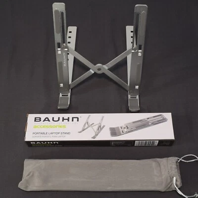 NEW Bauhn Portable Laptop Phone Tablet Stand Lightweight Aluminum 18” Device - Image 1 of 4