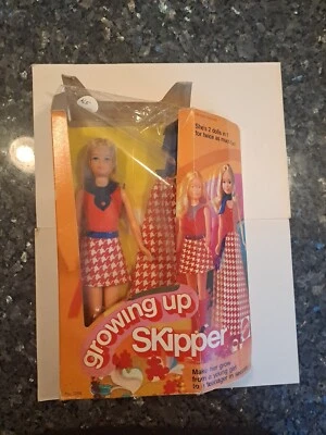 Винтажная кукла Barbie Growing Up Skipper 1974 Mattel 7259 - Изображение 1 из 4