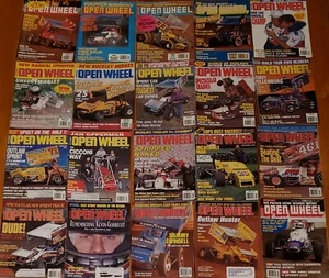OPEN WHEEL MAGAZINES VINTAGE OF 20. YEARS , 93, 94, 95, 96, 99, 00, 01 - Foto 1 di 7