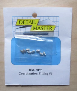 COMBINATION FITTING #6 1:24 1:25 DETAIL MASTER CAR MODEL ACCESSORY 3096 - Picture 1 of 2