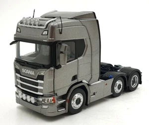 Marge Models 1/32 Scale 2015-02 - Scania R500 6x2 Truck - Dark Grey - Picture 1 of 6