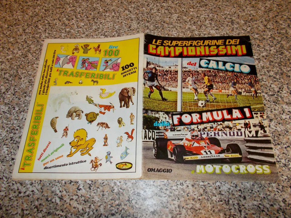 ALBUM LE SUPERFIGURINE DEI CAMPIONISSIMI DEL CALCIO ED.DN 1977 COMPLETO(-5 FIG) - Immagine 1 di 1
