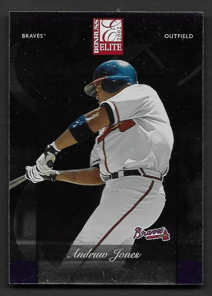 2002 Donruss Elite #56 Andruw Jones Atlanta Braves  - Image 1 of 1