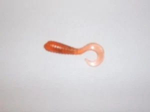 VERMONE ARTIFICIALE SILICONE PESCA VINTAGE/ SILICON WORM FISHING SPINNING - Imagen 1 de 1
