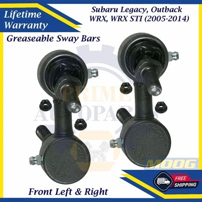 Barras estabilizadoras delanteras MOOG OEM para Subaru Legacy/Outback WRX/STI de por vida 2005-2014 Foto 1 de 4