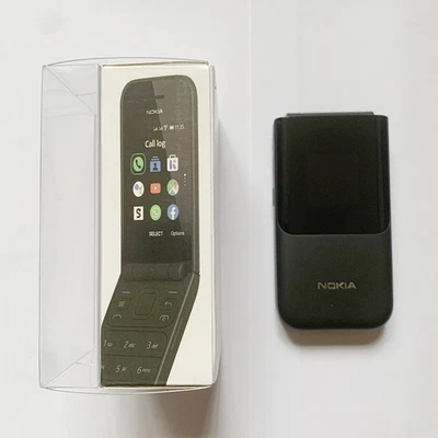 Black Nokia 2720 Flip GSM 4G MicroSDHC Unlocked Cellphone - Image 1 of 4