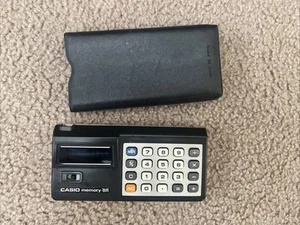 Vintage Casio Memory-8R Calculator *WORKS* Made in Japan 1975-1976 - Picture 1 of 4