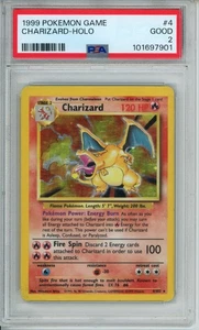 PSA 2 - Charizard 4/102 Base Set Holo - Unlimited - Picture 1 of 1