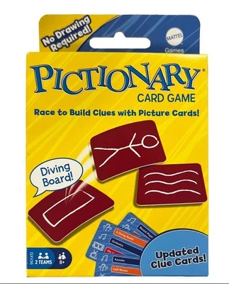 Mattel Pictionary Card Game Brand new sealed package Mattel Games Original - Image 1 of 2