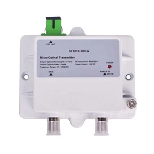 Cable TV signal fiber optic transmitter CATV1310 3mw/10mw optical transmitter DT - Picture 1 of 5